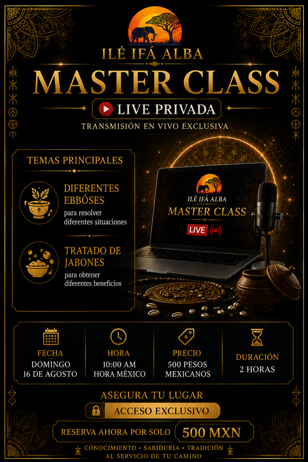 Master Class ILÉ IFÁ ALBA